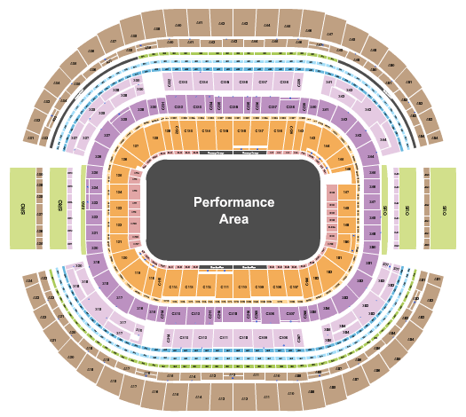 AT&T Stadium Supercross Seating Chart